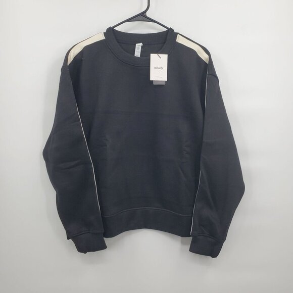 Rebody Active Sideline Fleece Sweatshirt Sweater Top Women Size Large NWT - Picture 3 of 15